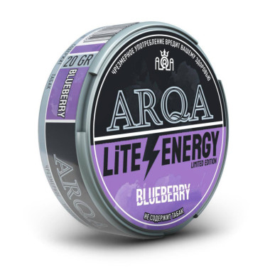 ARQA Lite Energy Blueberry