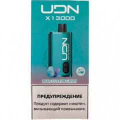 Электронная сигарета UDN X 13000 Голубая Сахарная Вата