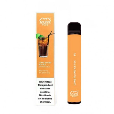 Электронная сигарета Puff PLUS 800 Long Island Ice Tea (Лонг Айленд Айс Ти)