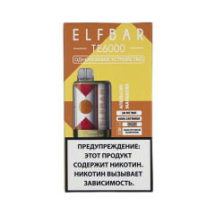ELFBAR 6000 TE Апельсин маракуйя