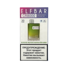 ELFBAR 8000 CR Зеленое яблоко маракуйя киви