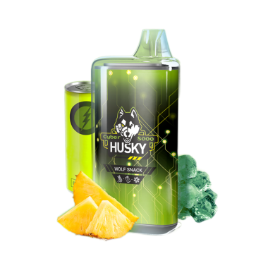HUSKY CYBER NEW 8000 Энергетик ананас лёд