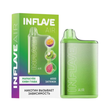 INFLAVE AIR 6000 Маракуйя киви гуава