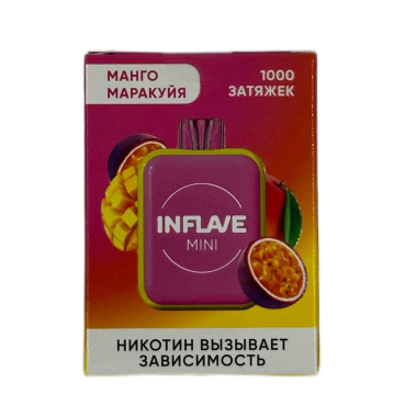 INFLAVE MINI 1000 Манго маракуйя