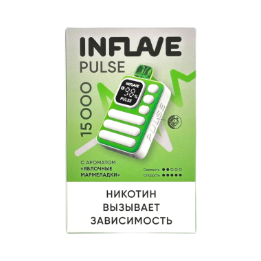 INFLAVE PULSE 15000 Яблочные мармеладки