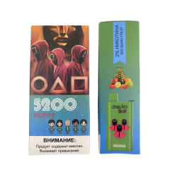 R AND M Squid Box 5200 Ягодный взрыв